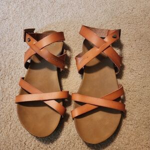 Roxy Women's Brown Strappy Sandals